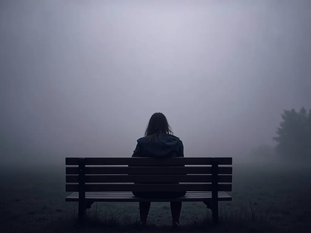 Person in quiet contemplation representing factors affecting grief